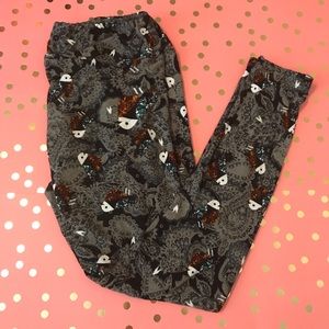 ✨RARE✨ Lularoe Bird Leggings Tall and Curvy